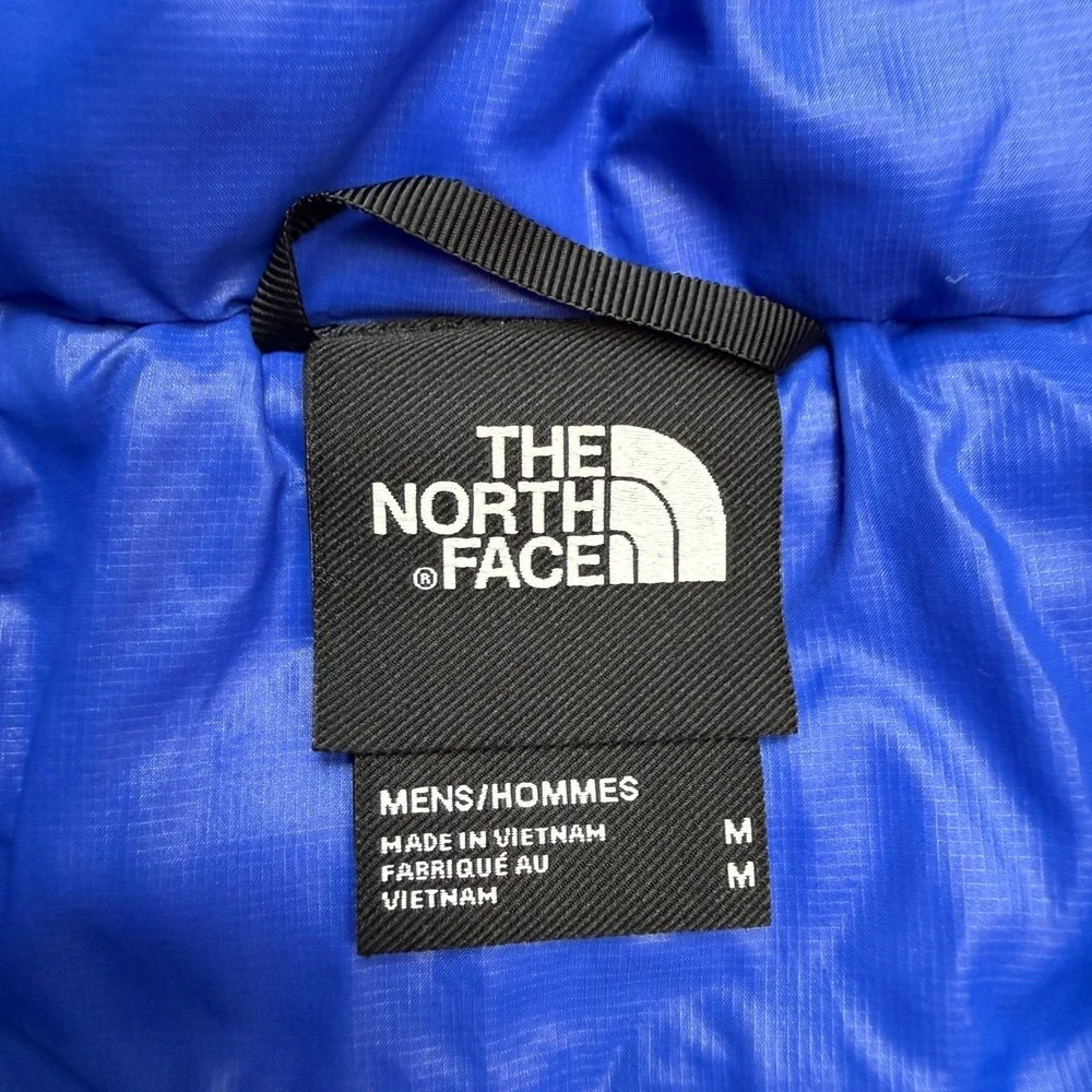The North Face Thermoball‎ Eco Vest Mens Medium Blue Quilted Puffer Insulated